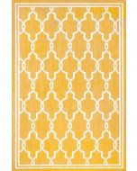 Rug Style Terrace Spanish Tile Gold Outdoor Rug