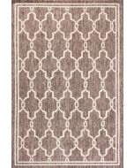 Rug Style Terrace Spanish Tile Taupe/Natural Outdoor Rug 