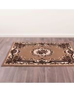 Rug Style Traditional Poly Sandringham Taupe Runner 
