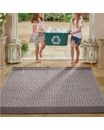 Hug Rug Woven Trellis Warm Grey Rug