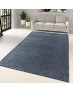 Plain Grey Rug by Viva Rug