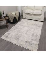 Trend B0200 Cream Beige Striped Design Rug by Euro Tapis