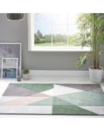 Origins Trio Multi Earth Geometric Rug