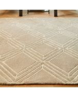 Origins Vienna Mink Geometric Wool Rug