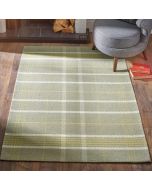 Origins Winnie Ochre Natural Chequered Wool Rug